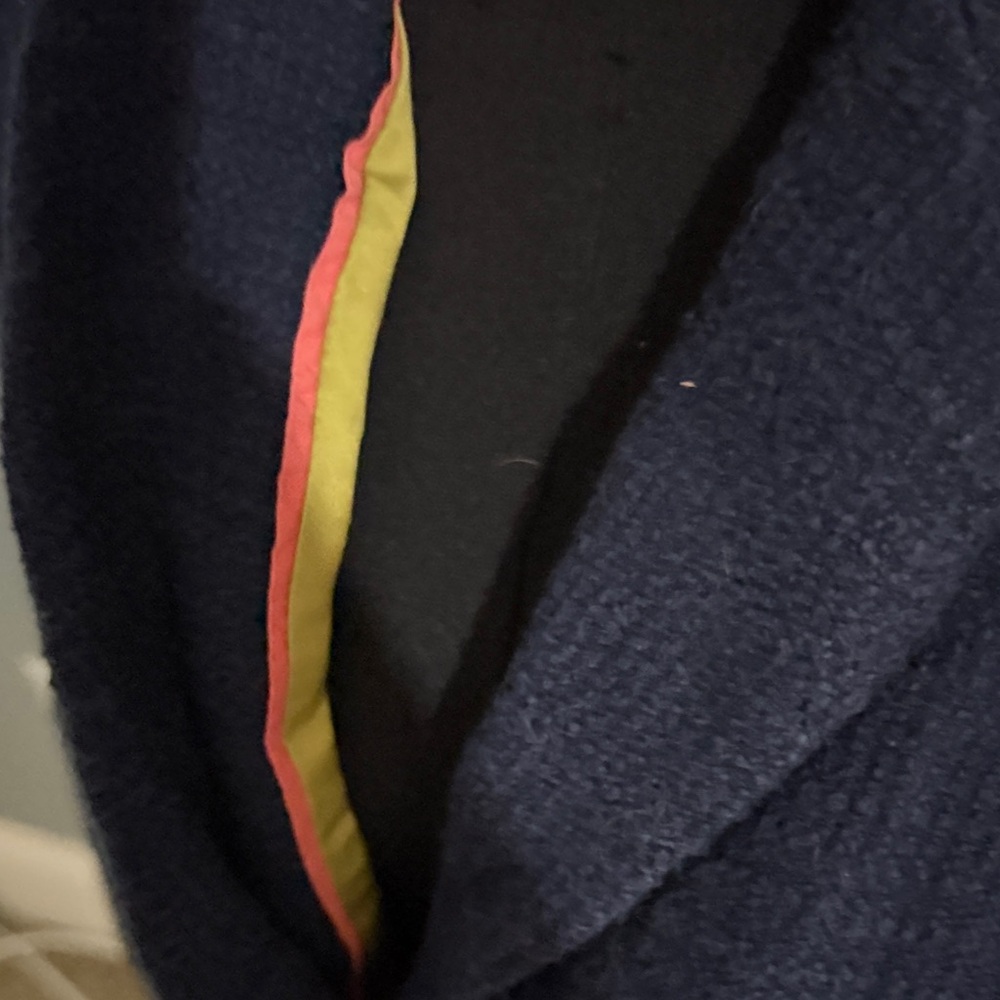 Boden Classic Navy Trench Coat - Picture 2 of 5